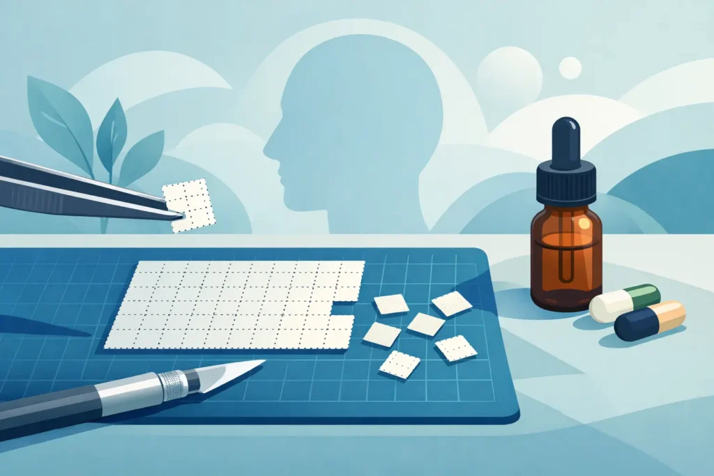 Cutting Blotter for Microdosing