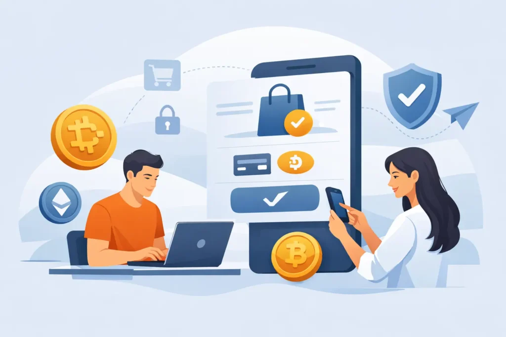 New Crypto User Checkout Example That Works